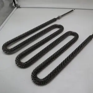 Customized 220V 380V Industrial Finned Heating Tube for Air Ducts